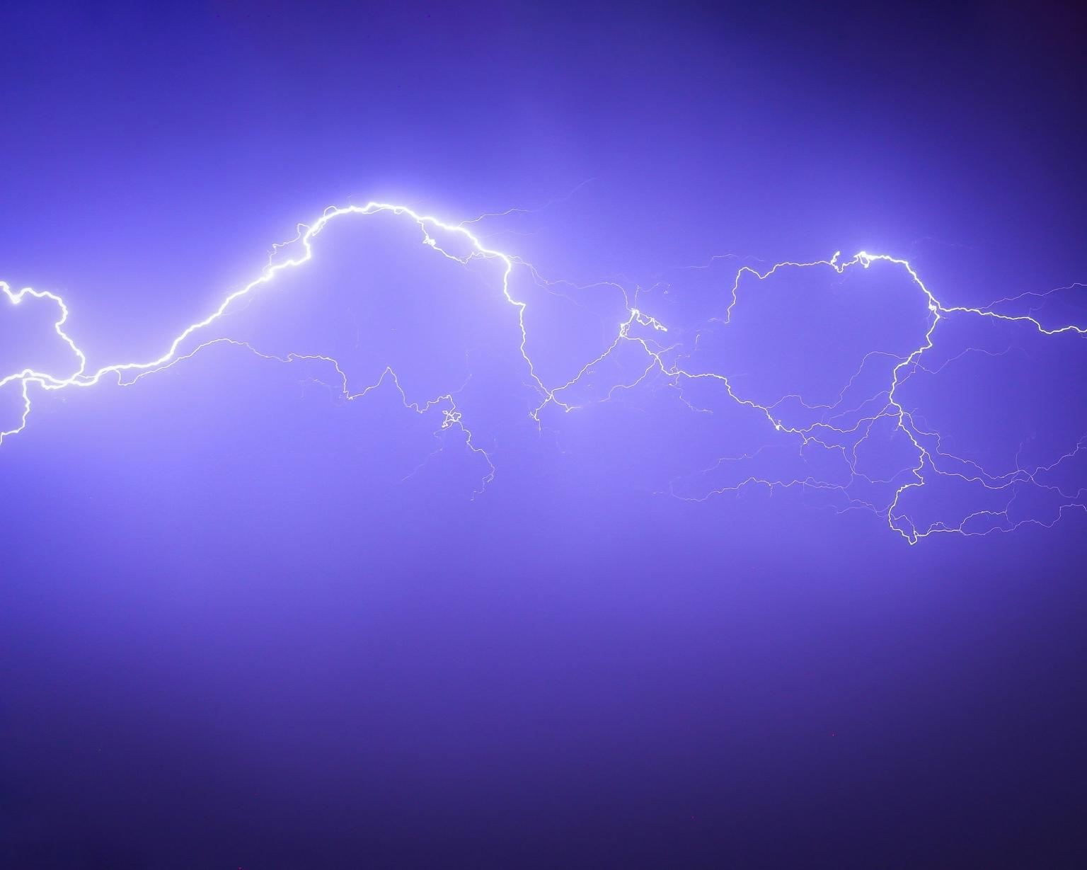 Energy lightning background